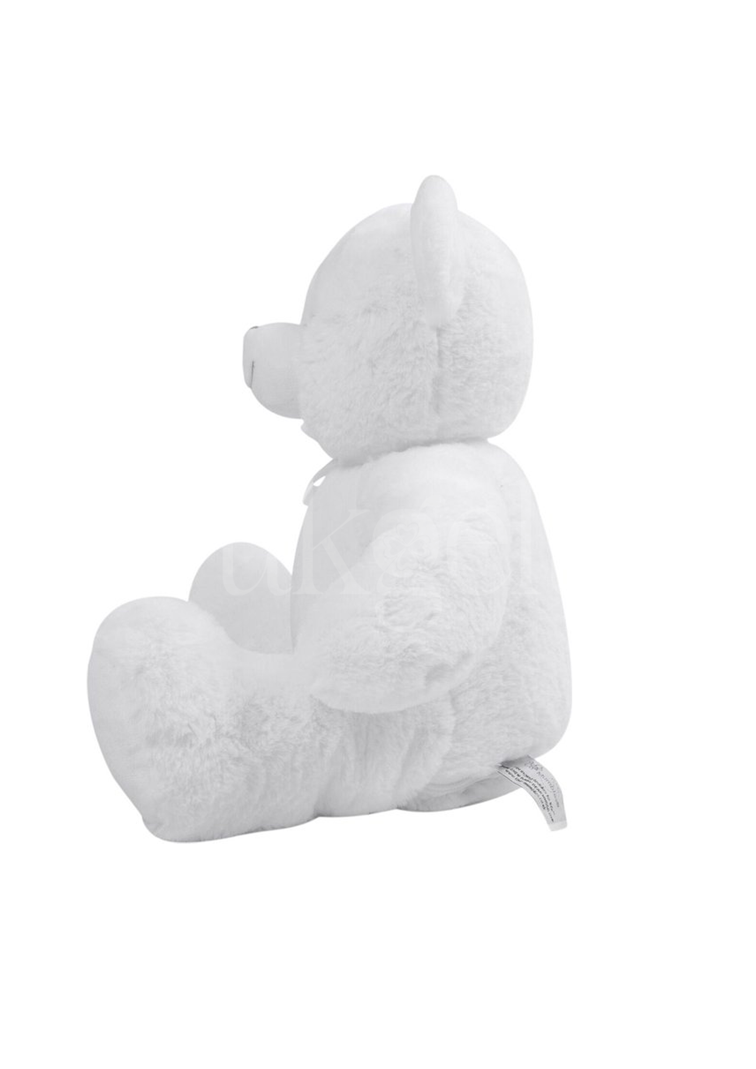 Wensknuffel Teddy wit 40 cm - Drukgeluk